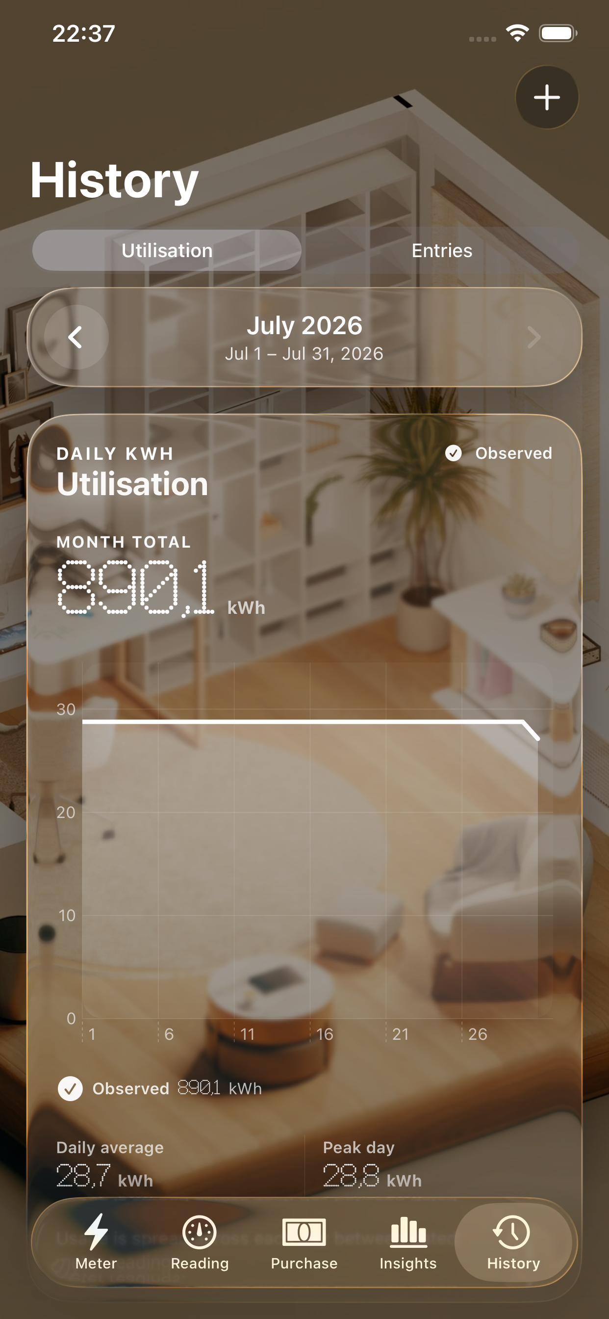 Electricity Meter app screenshot 4