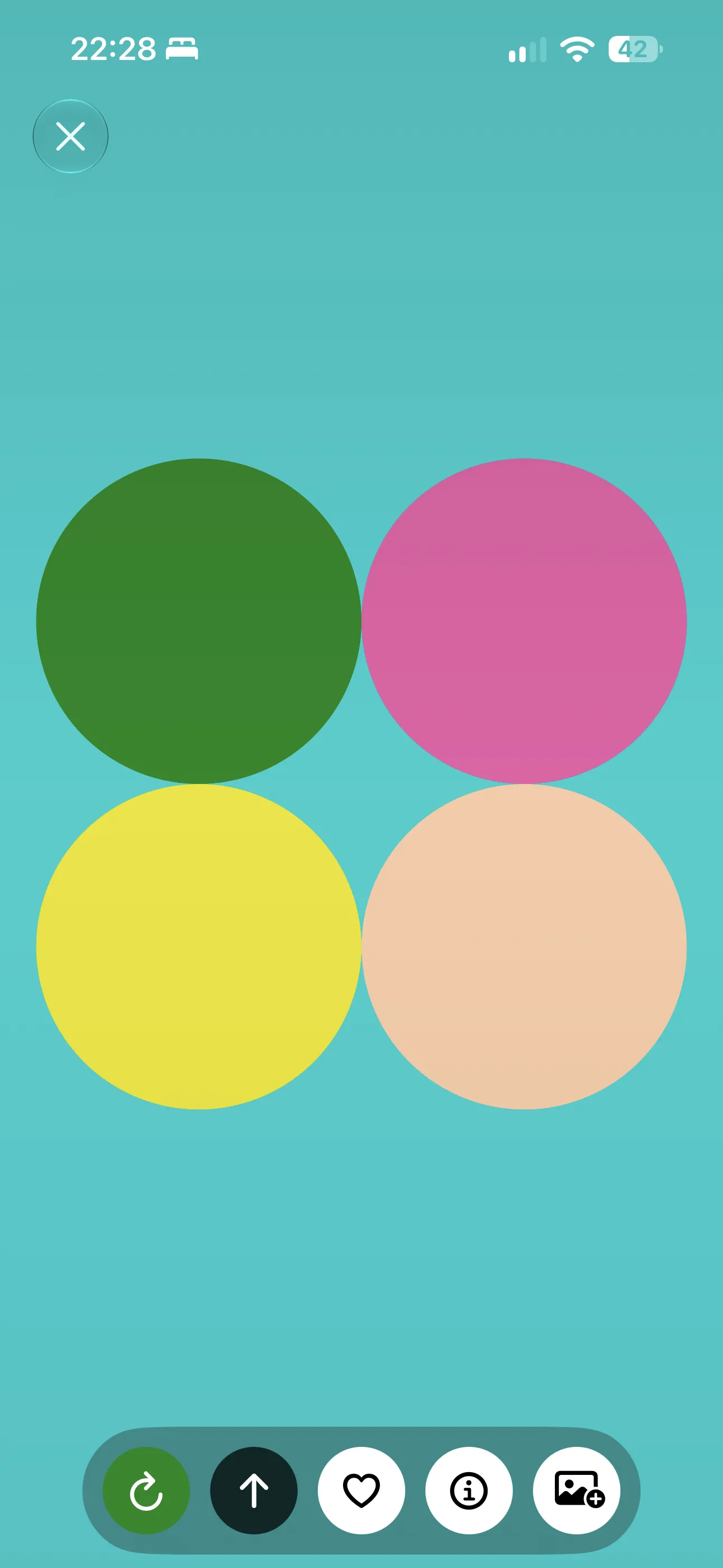 Design Pixel iPhone screenshot 7: geometric artwork and creative controls